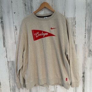 Nike Men’s Size XXL Crewneck Sweatshirt Ohio State Buckeyes Graphic